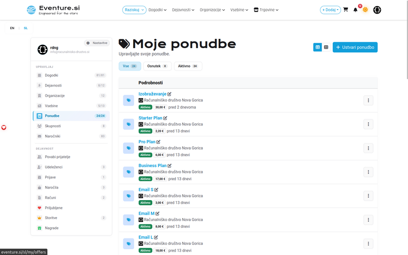 Ponudbe